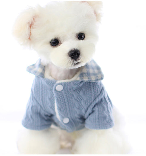 Casual Fake Two Sweater Shirt