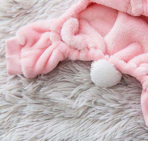 Little Bunny Fluffy Hoodie