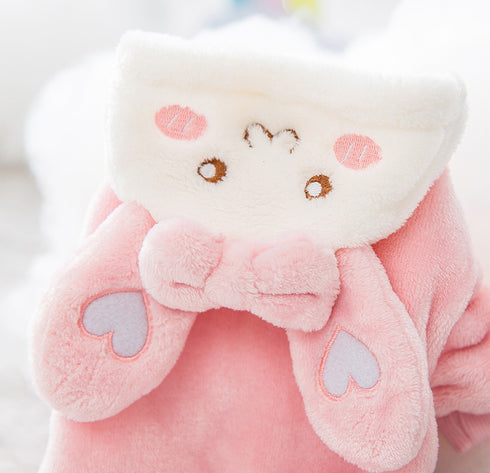 Little Bunny Fluffy Hoodie