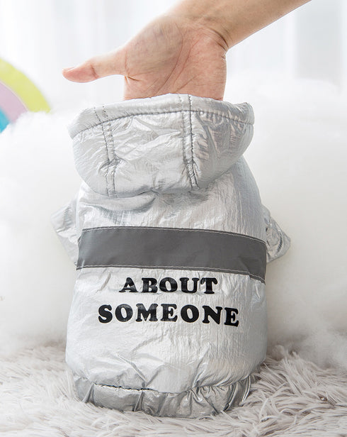 Reflect Stripe About Someone Coat