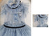 Airy Blue Lace Daily Princess Dog Dress