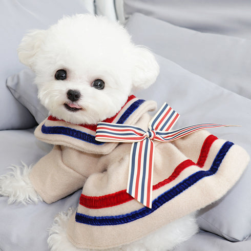 JK Style Dress with Bowknot